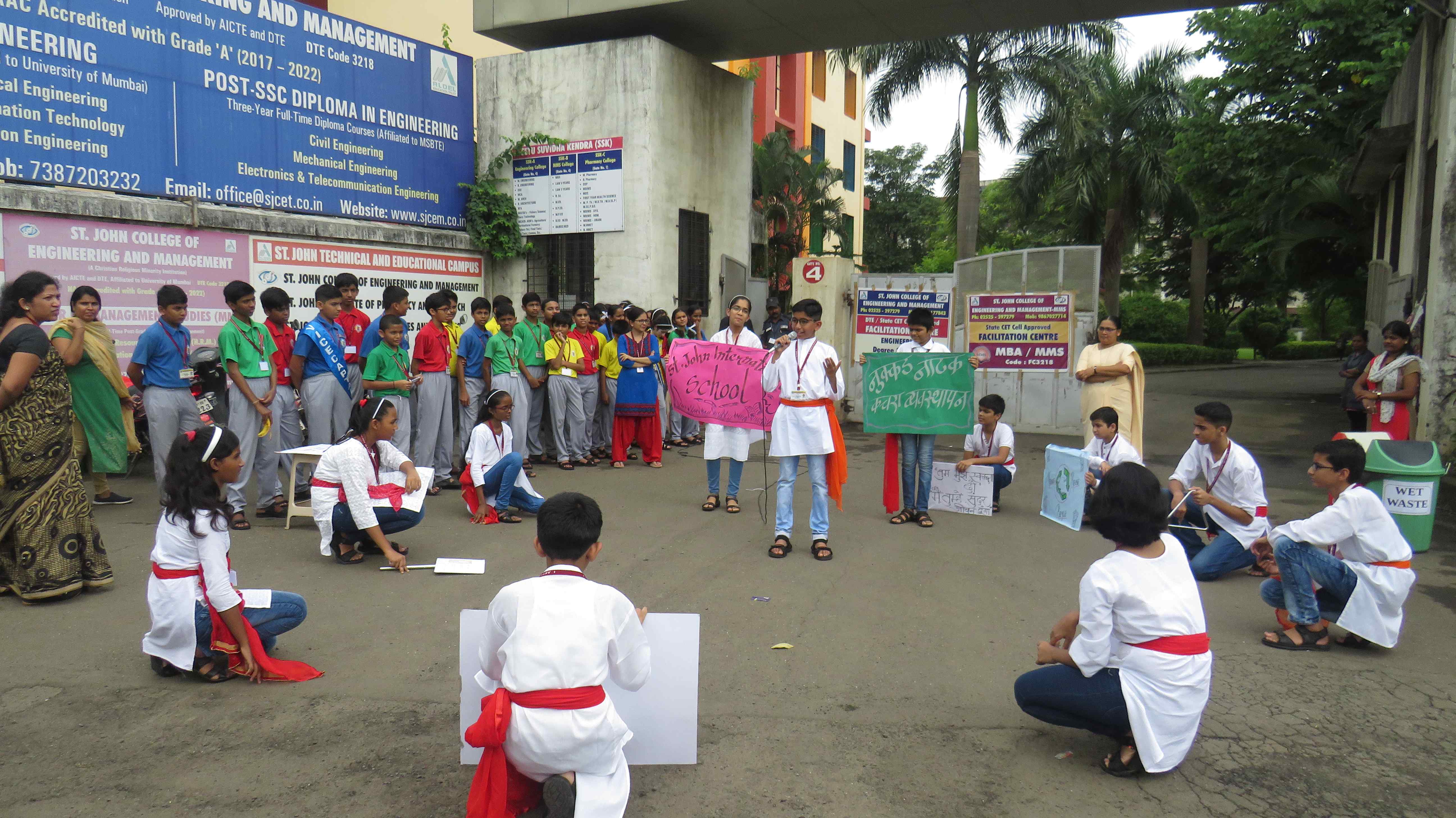 Street Play “Clean India- Green India”