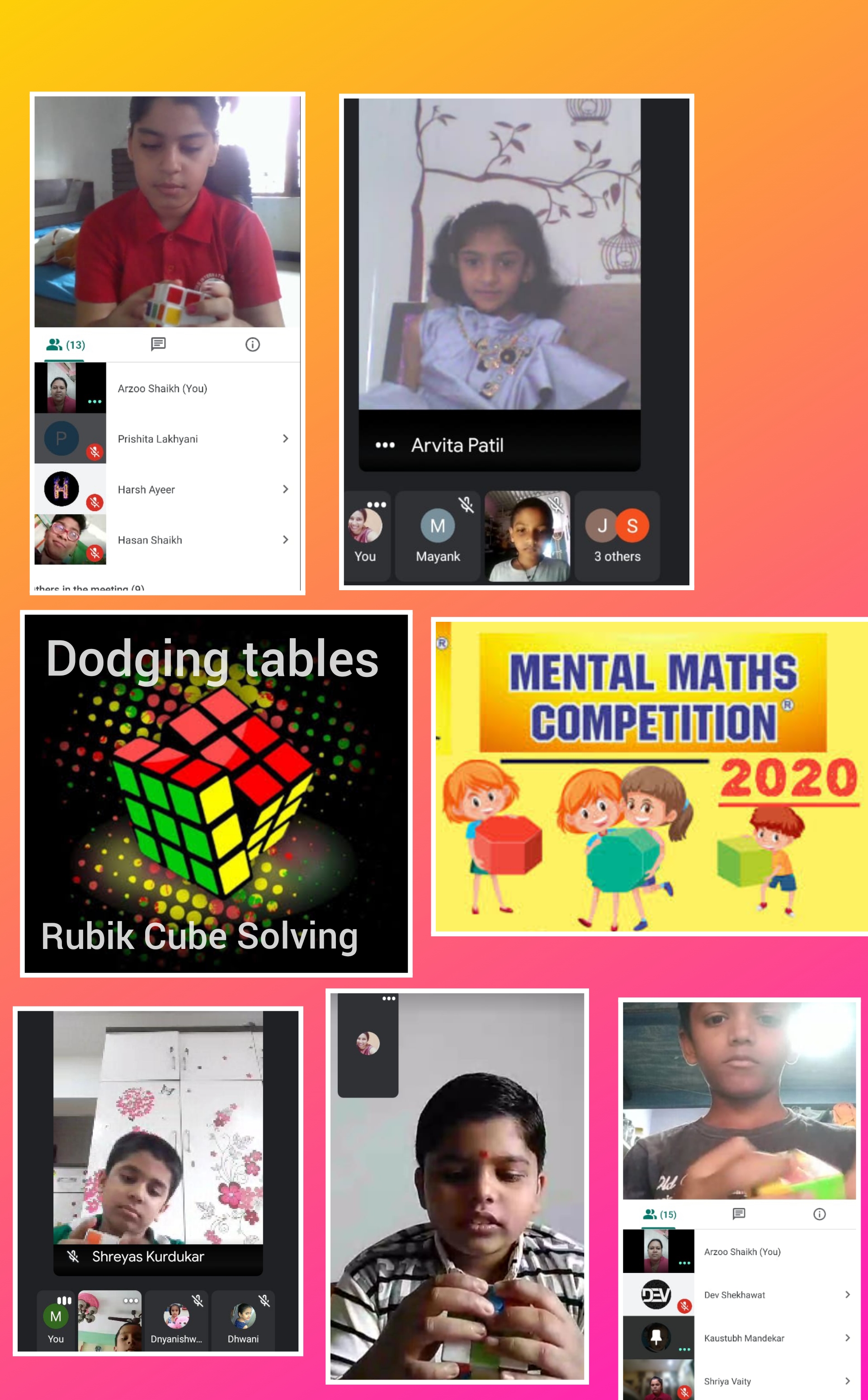 Mental Maths Competition