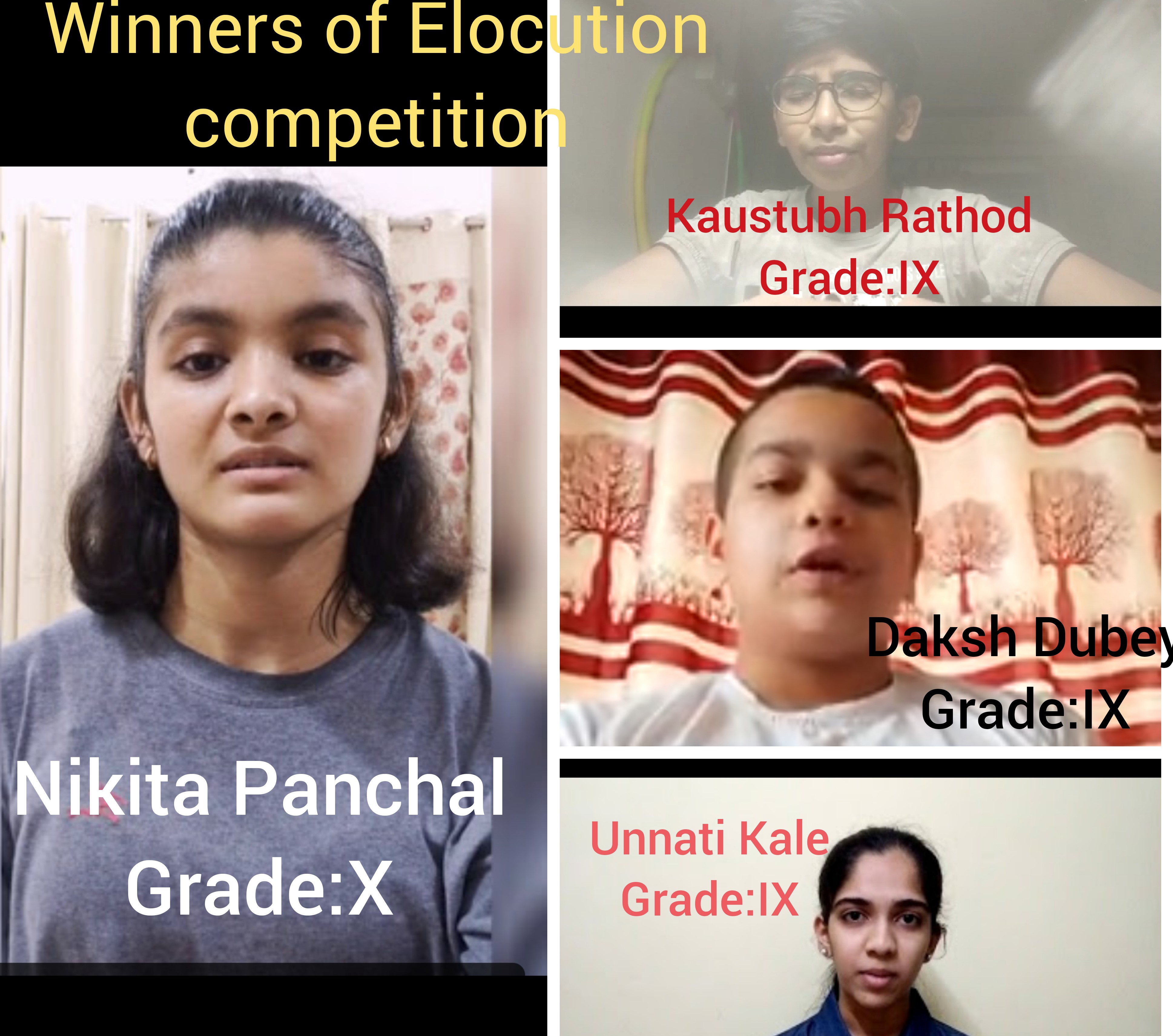 Elocution Competition