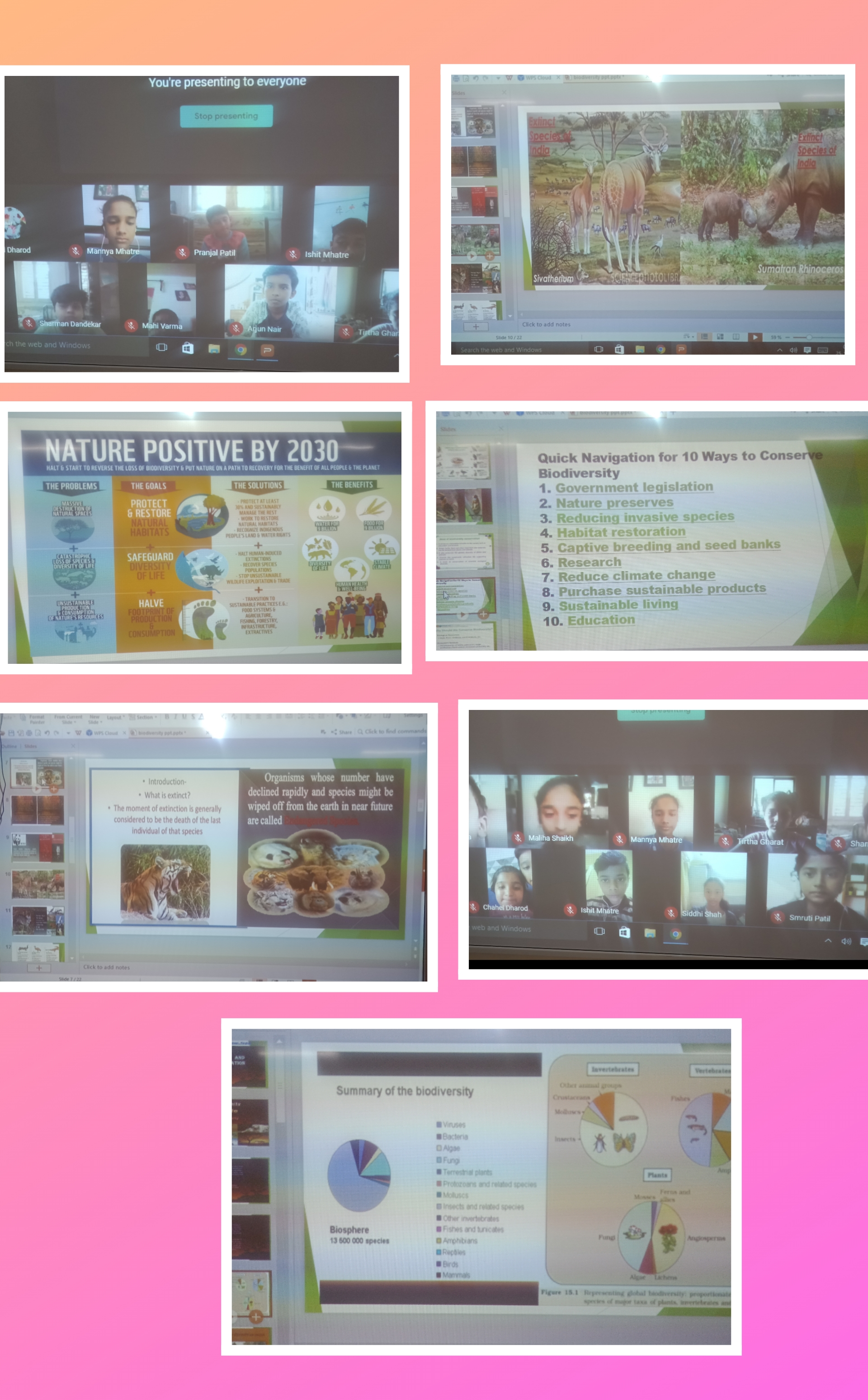 Awareness Session on Conservation of Biodiversity