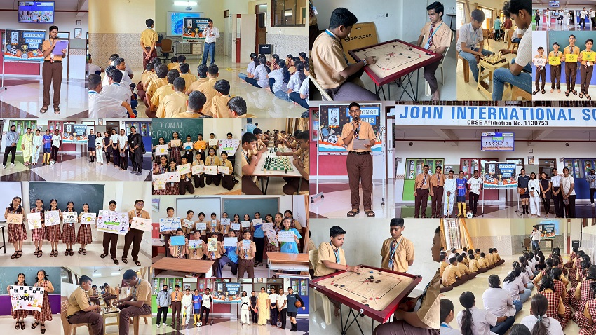 Secondary-National Sports Day Celebration